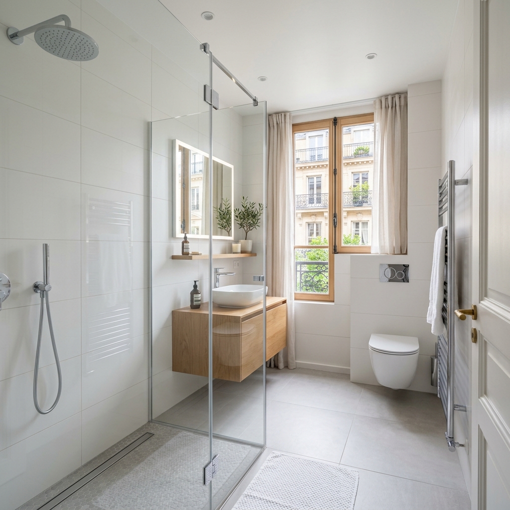 bathroom with transparent shower… 202605051655